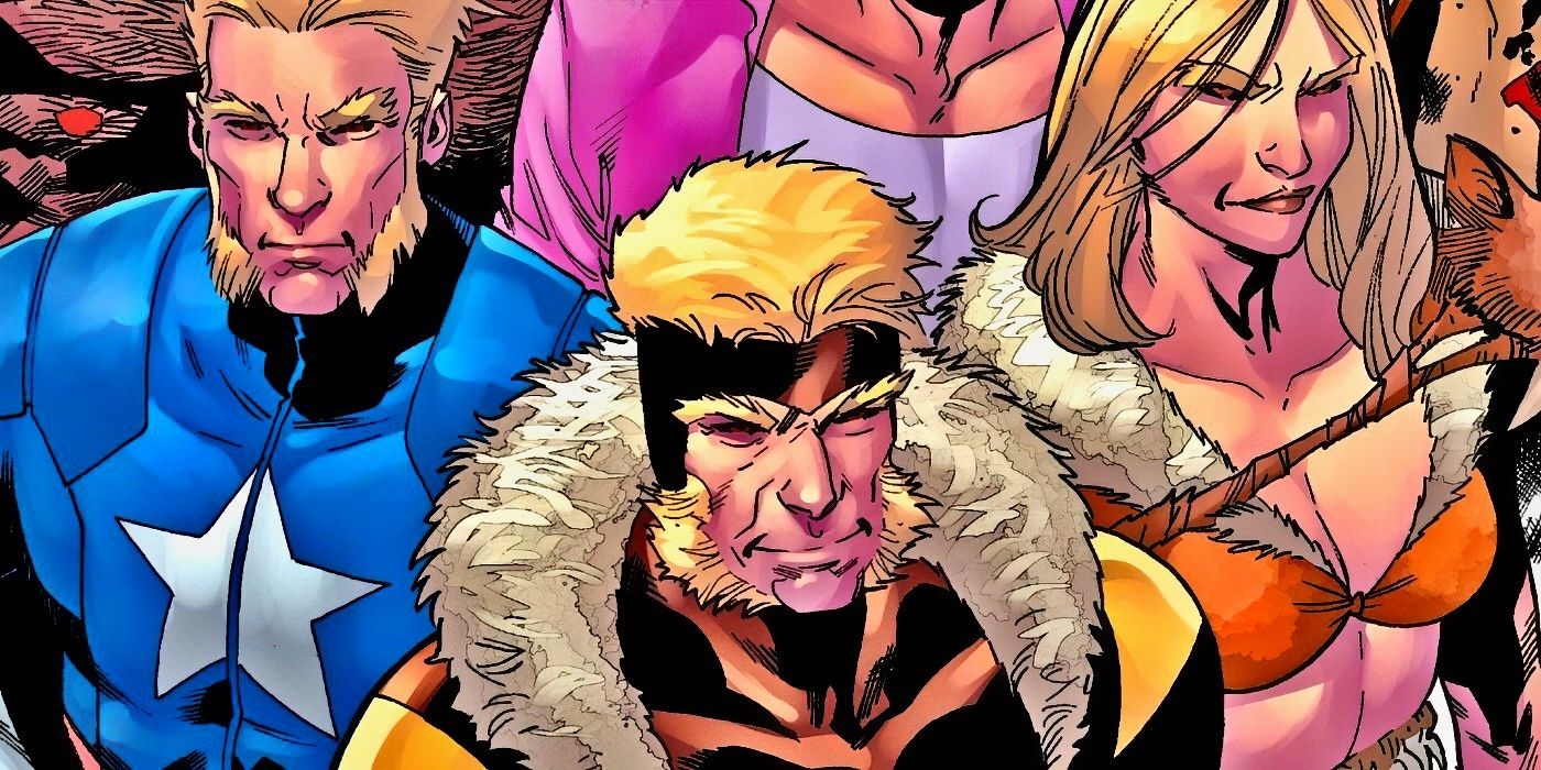 Sabretooth and his multiversal variant from Sabretooth War.