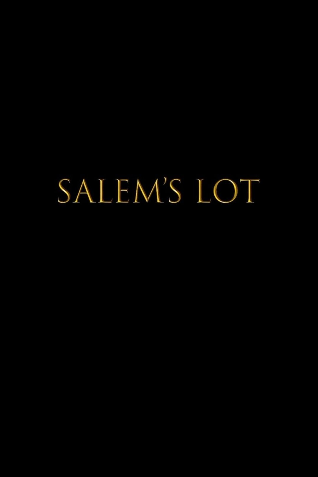 Pôster do filme Salem's Lot 2024