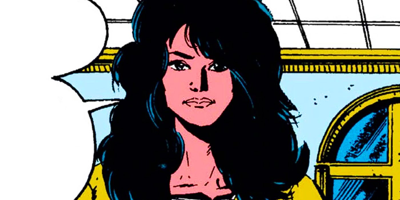 Sara Wolfe with long hair in Marvel Comics