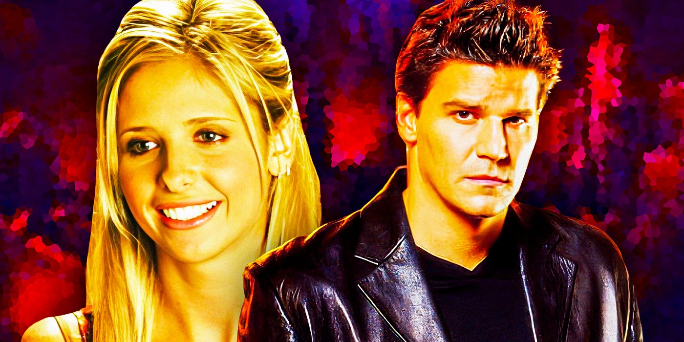 Custom image featuring Buffy and Angel