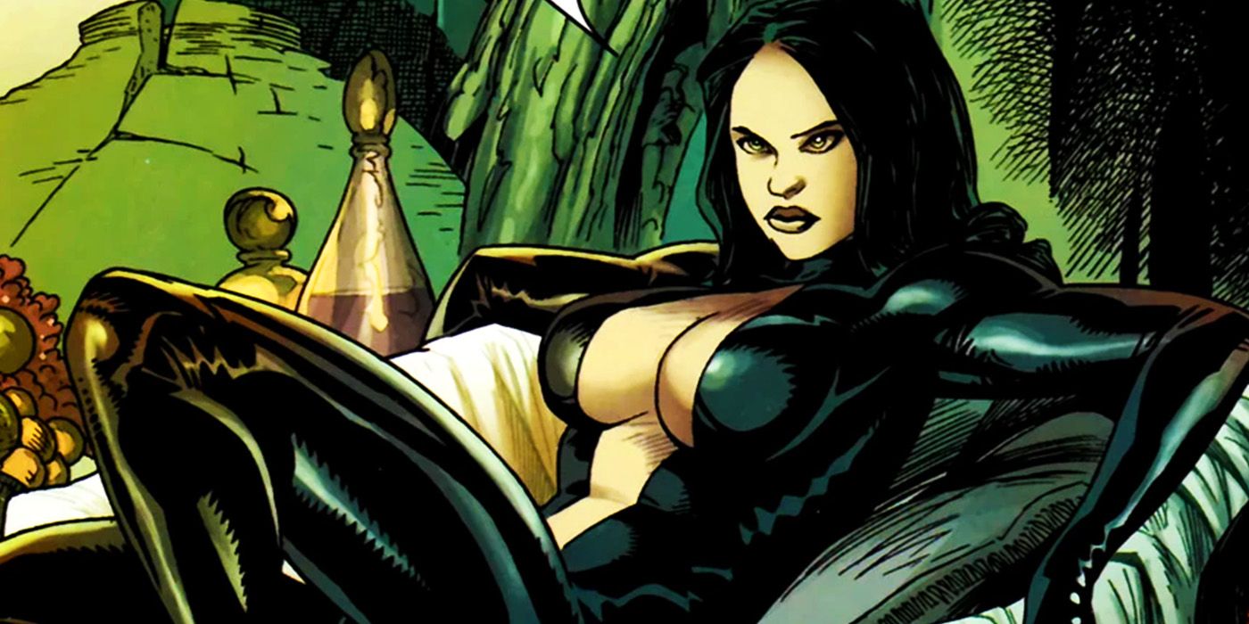 Satana Hellstrom descontraída na Marvel Comics