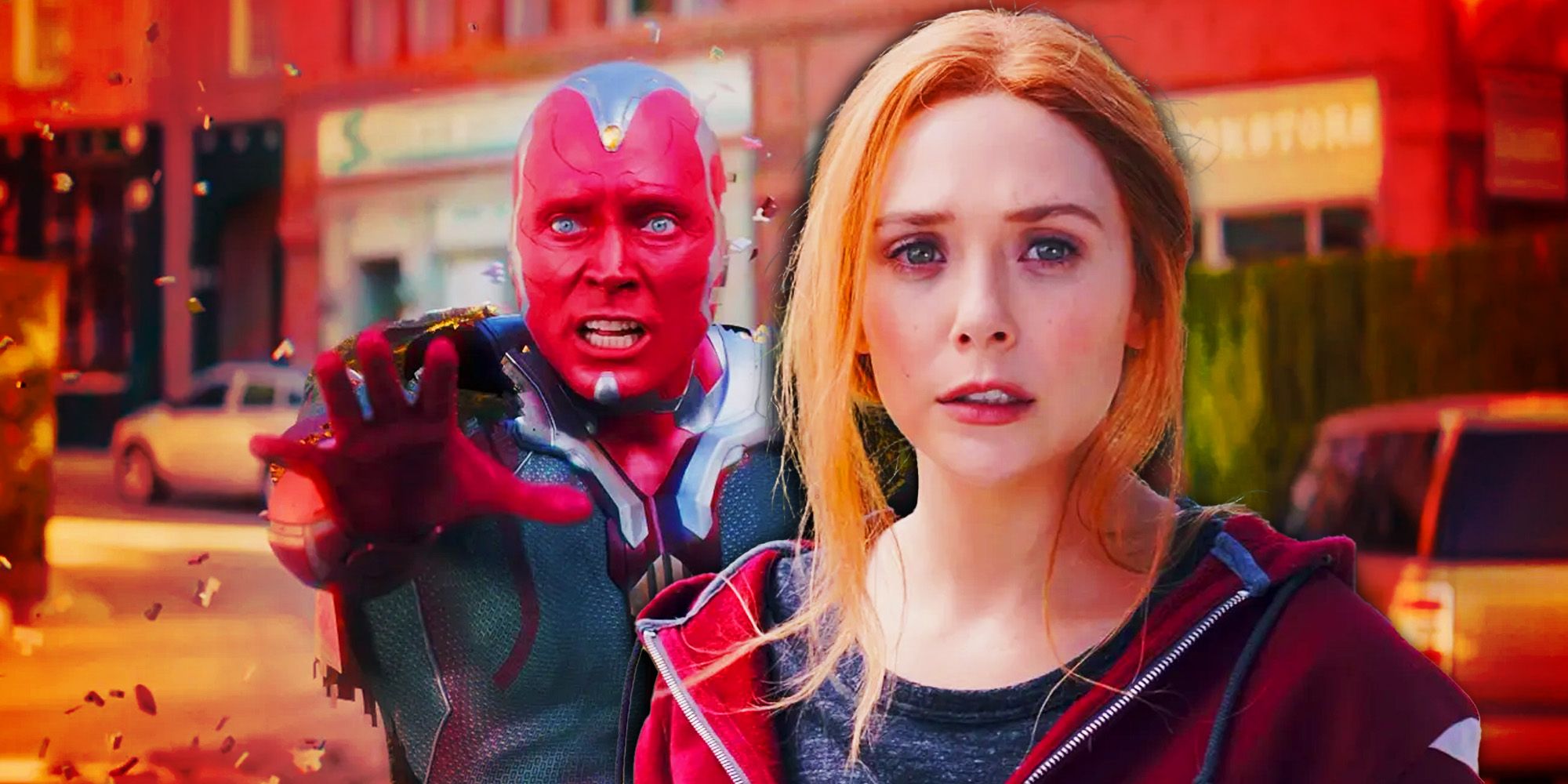 Scarlet Witch and The Vision from WandaVision