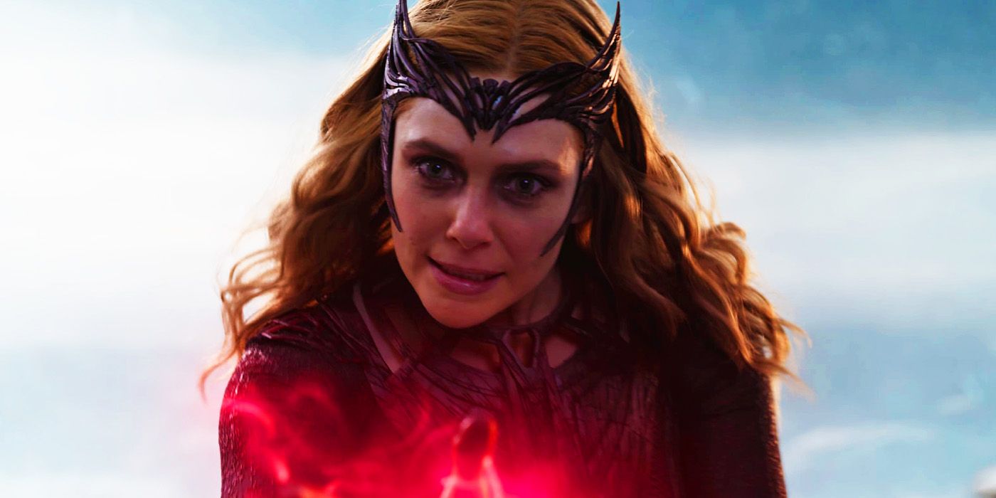 Scarlet Witch as a villain in Doctor Strange in the Multiverse of Madness