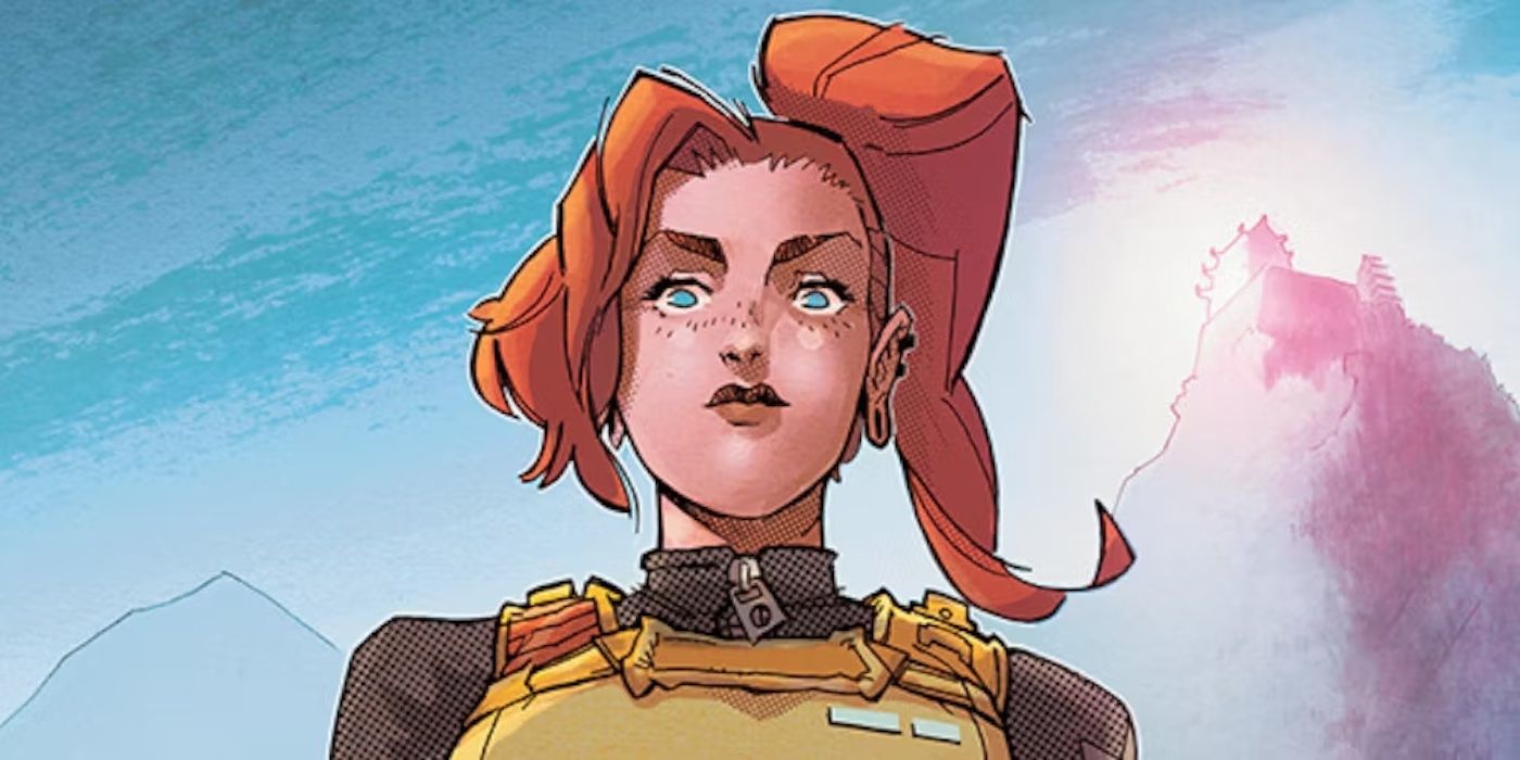 Scarlett from the Energon Universe version of G.I. Joe comics