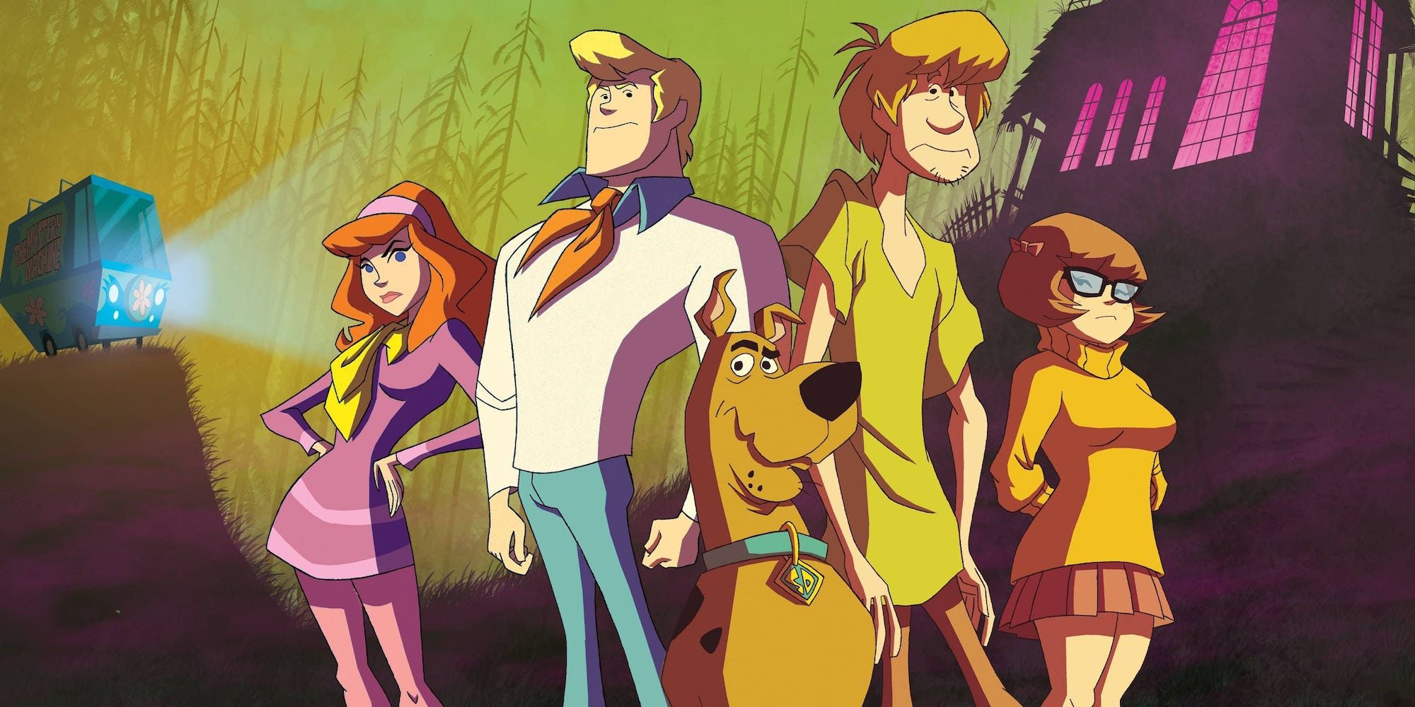 A gangue da Mystery Inc. em Scooby-Doo!  Mistério Incorporado