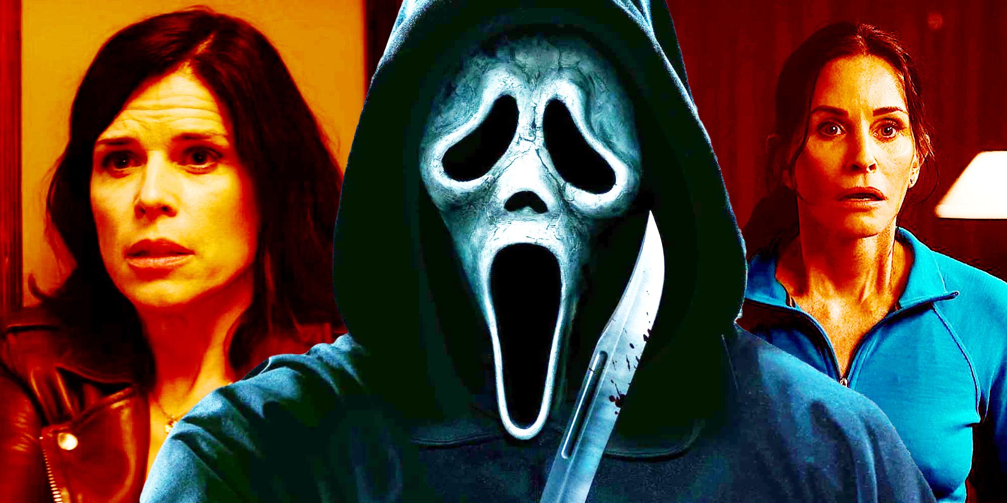 Scream Neve Campbell as Sidney Prescott Ghostface Courtney Cox as Gale Weathers