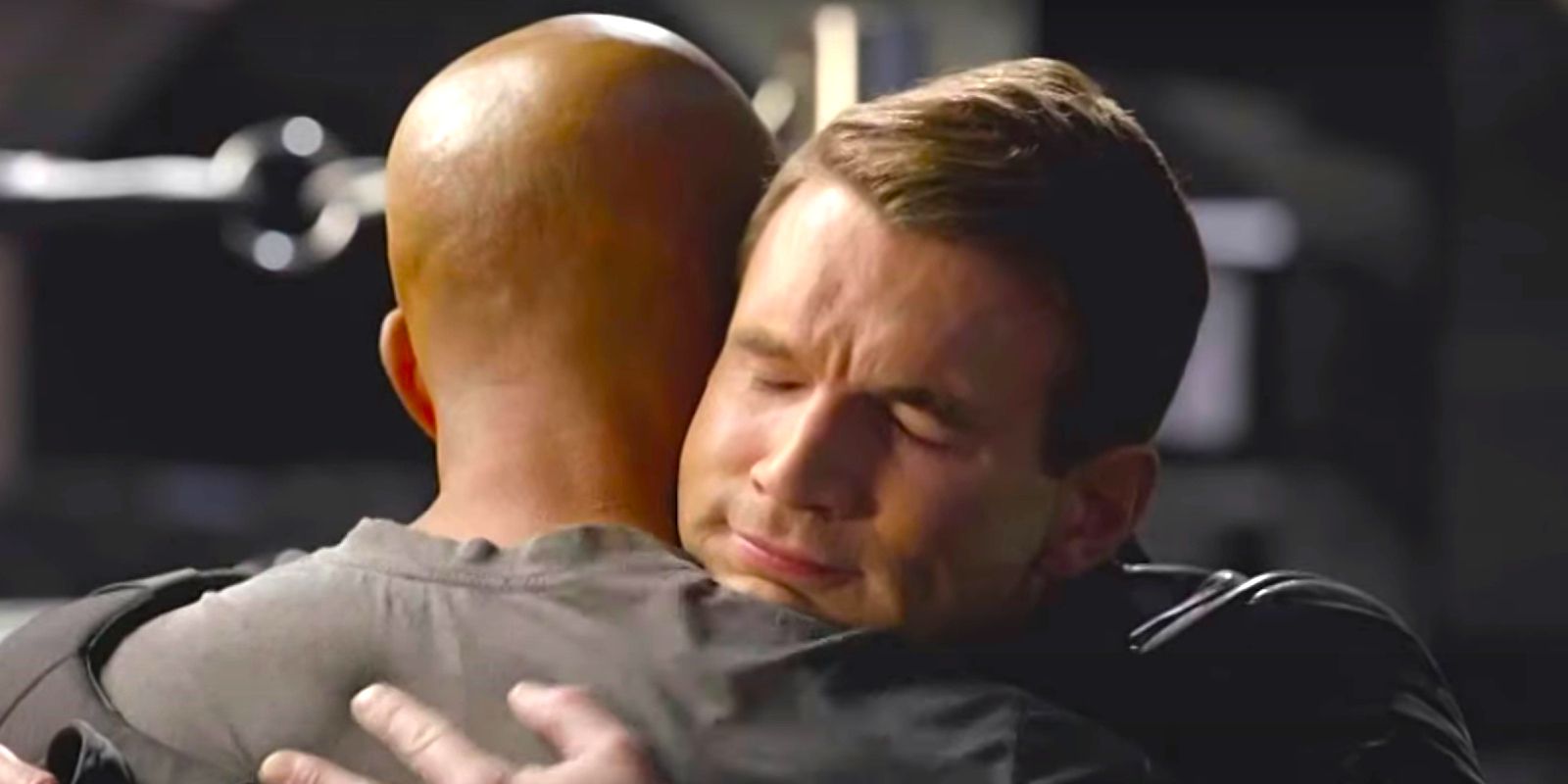 Shemar Moore as Hondo and Alex Russell as Jim Hugging in SWAT Season 7