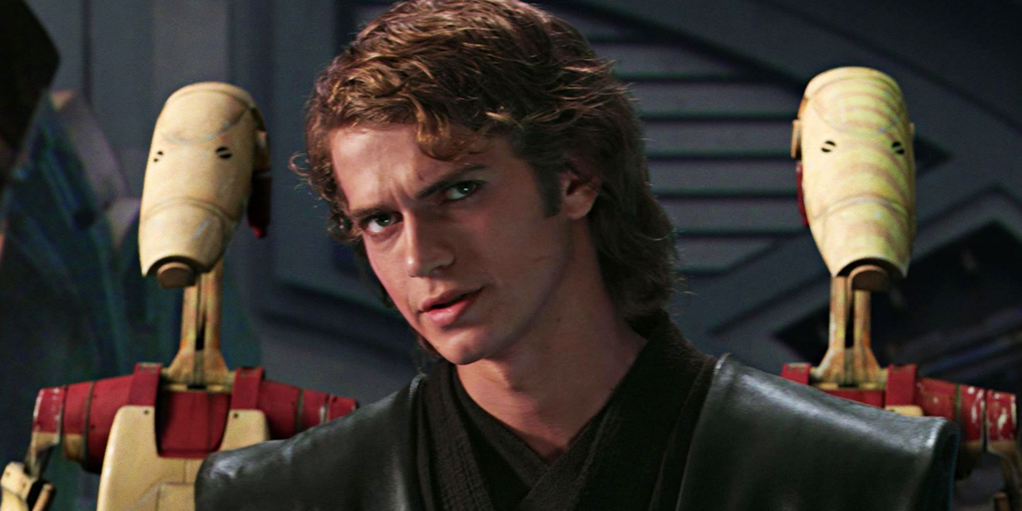 Hayden Christensen's Anakin Skywalker tells General Grievous he's shorter than he expected in Revenge of the Sith