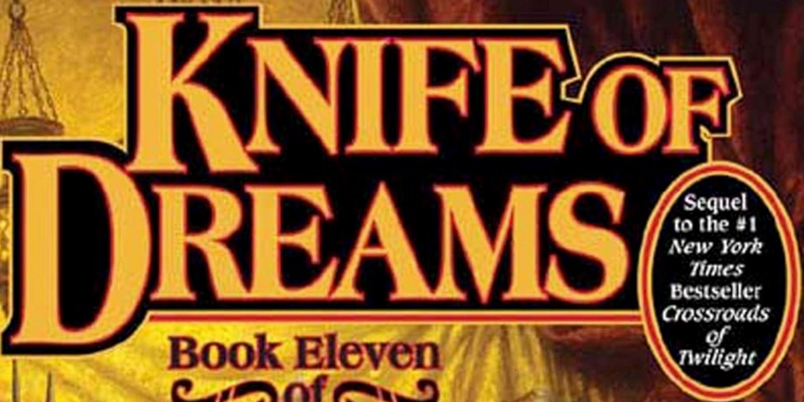 The cover of Knife of Dreams by Robert Jordan.