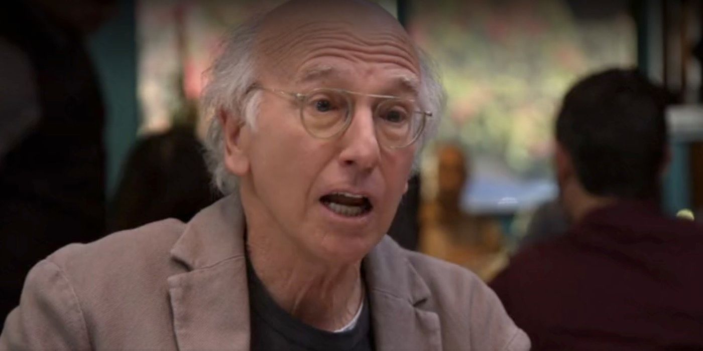 Larry and Richard sitting at lunch in Curb Your Enthusiasm.