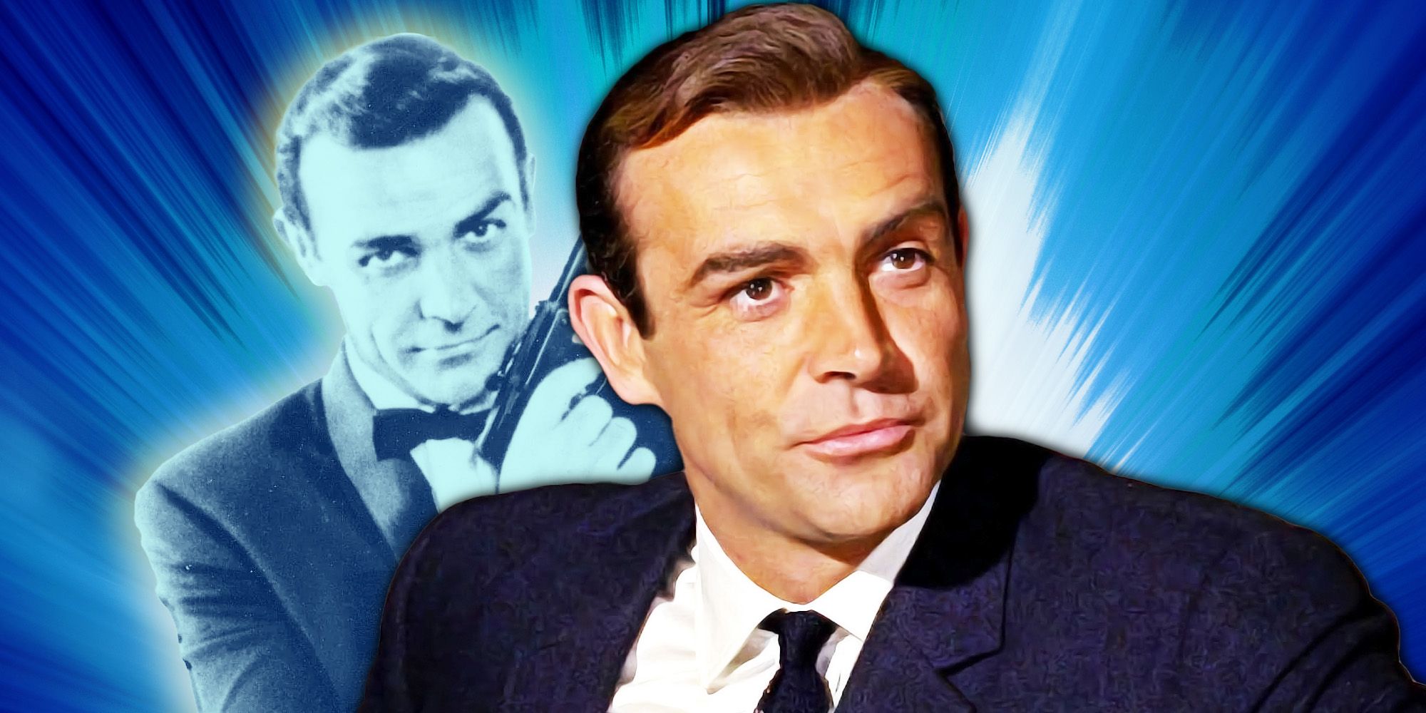 A custom image of Sean Connery as James Bond