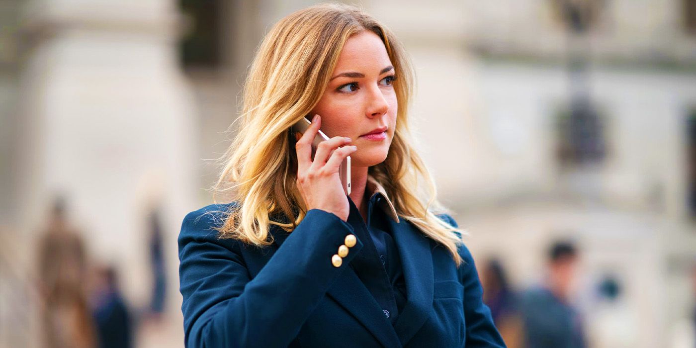 Sharon Carter's Power Broker on the phone in The Falcon and the Winter Soldier