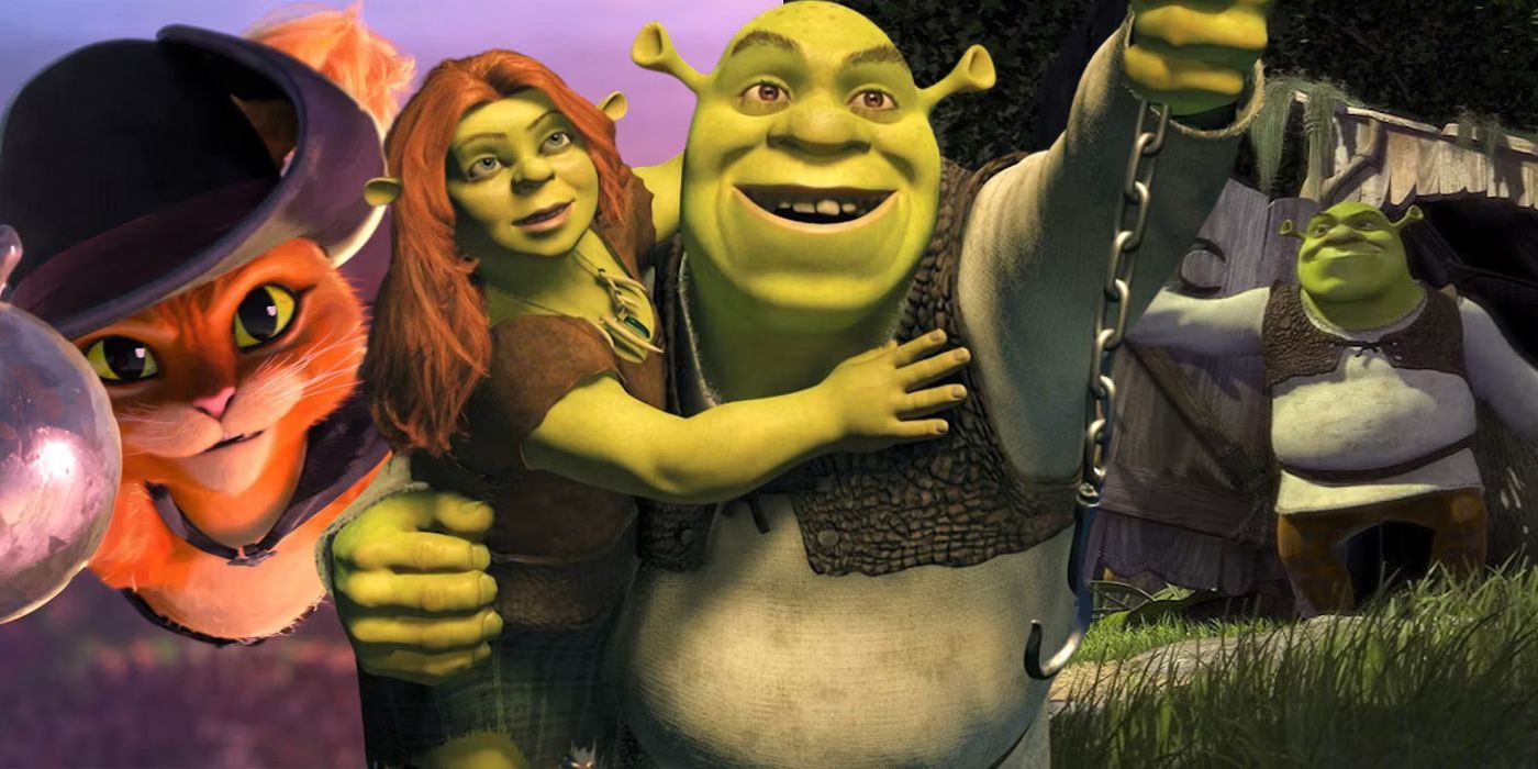 Shrek movie montage