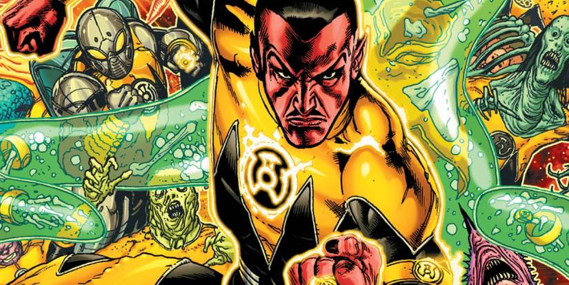 Sinestro and Corps feature in DC comics