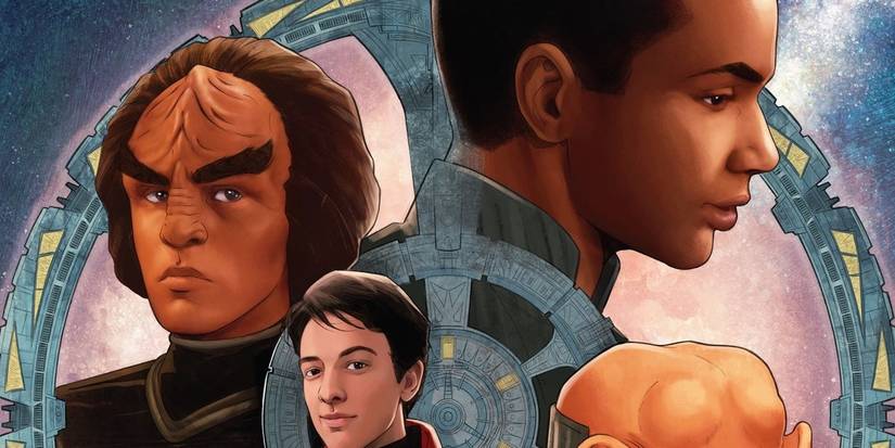 Image of Jake Sisko, Alexander and Q Jr.
