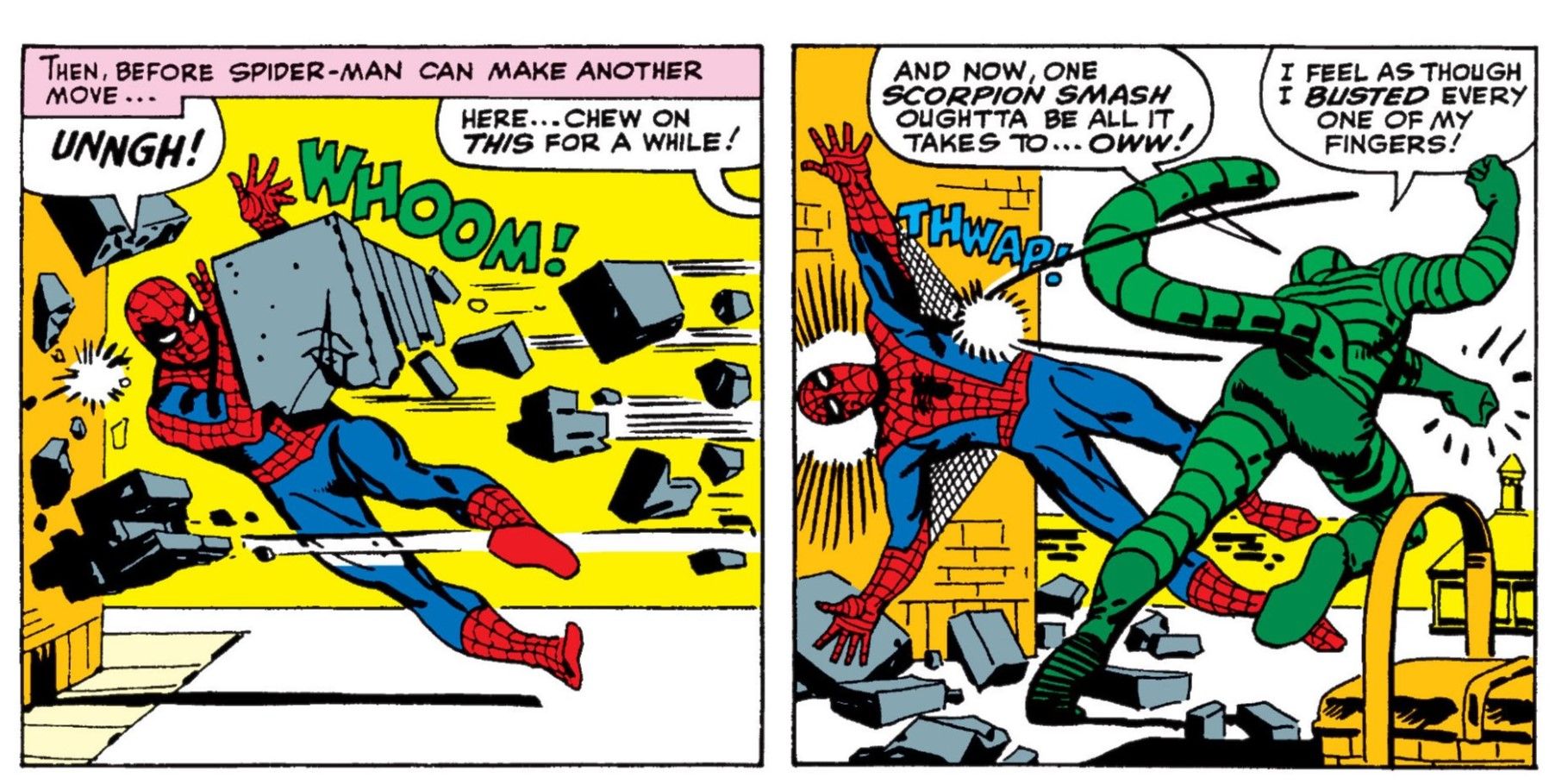 Spider-Man #20 Scorpion Fight