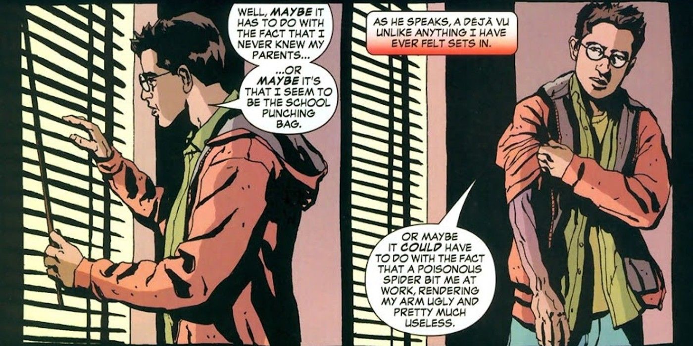 Spider-Man as Powerless Peter Parker