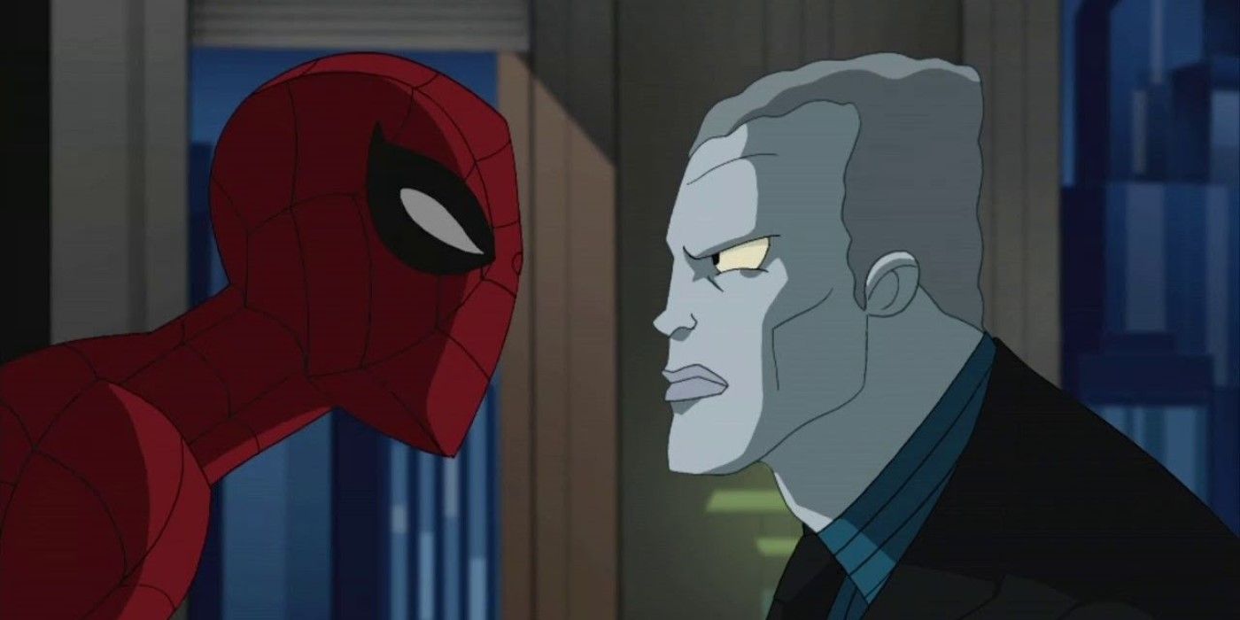 Spider-Man faces off against Tombstone in The Spectacular Spider-Man.