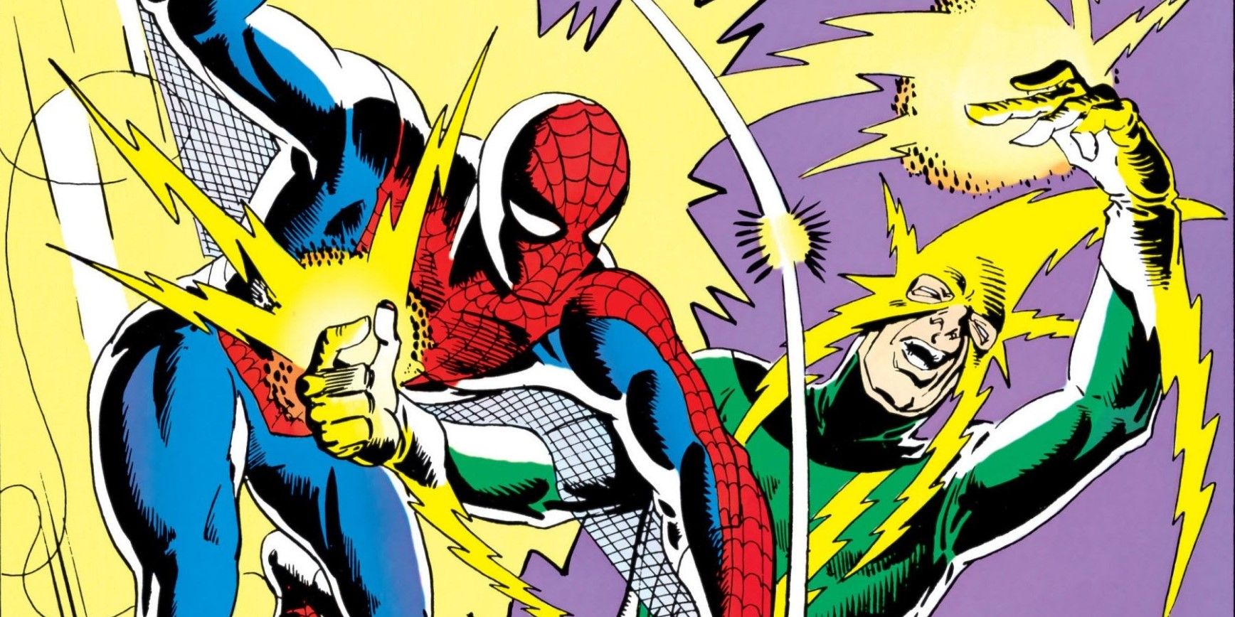 Spider-Man vs Electro Spider-Man annual