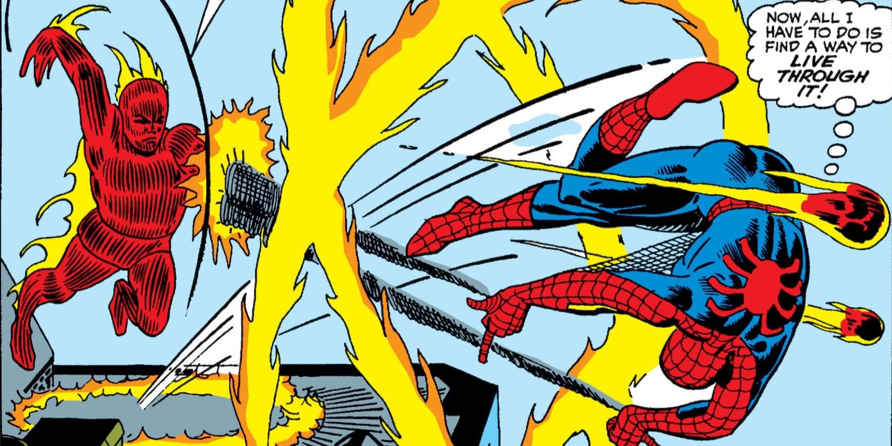 Spider-Man vs. Human Torch