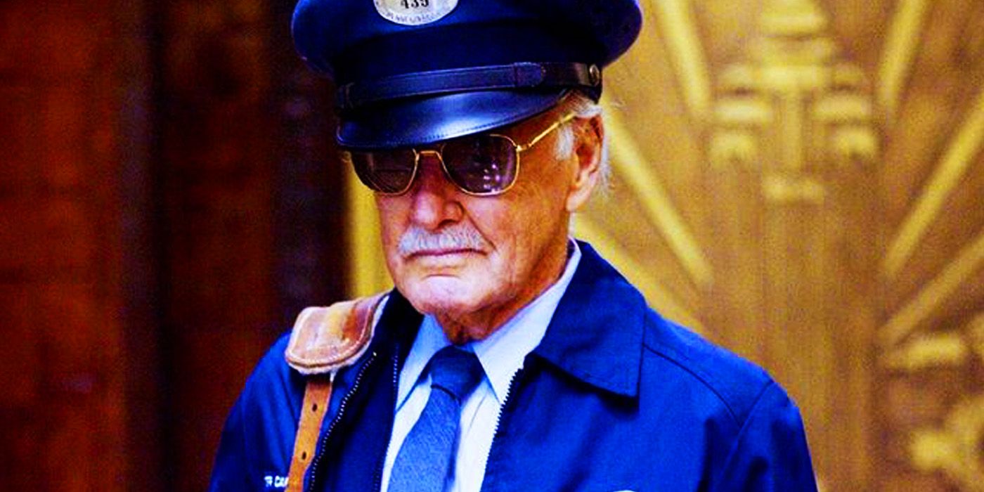 Stan Lee playing Willie Lumpkin in 2005's Fantastic Four movie