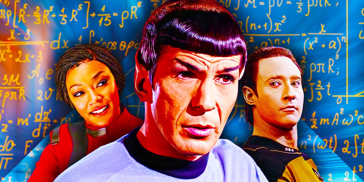 Spock Data and Michael Burnham from Star Trek