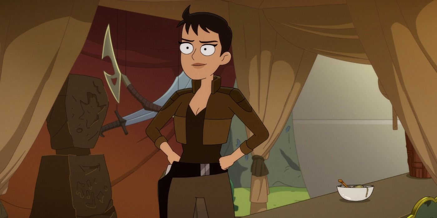 Star Trek Lower Decks Petra Aberdeen - Petra Aberdeen is a member of the Independent Archaeologists Guild. - Star Trek: Lower Decks Had Their Own Vash