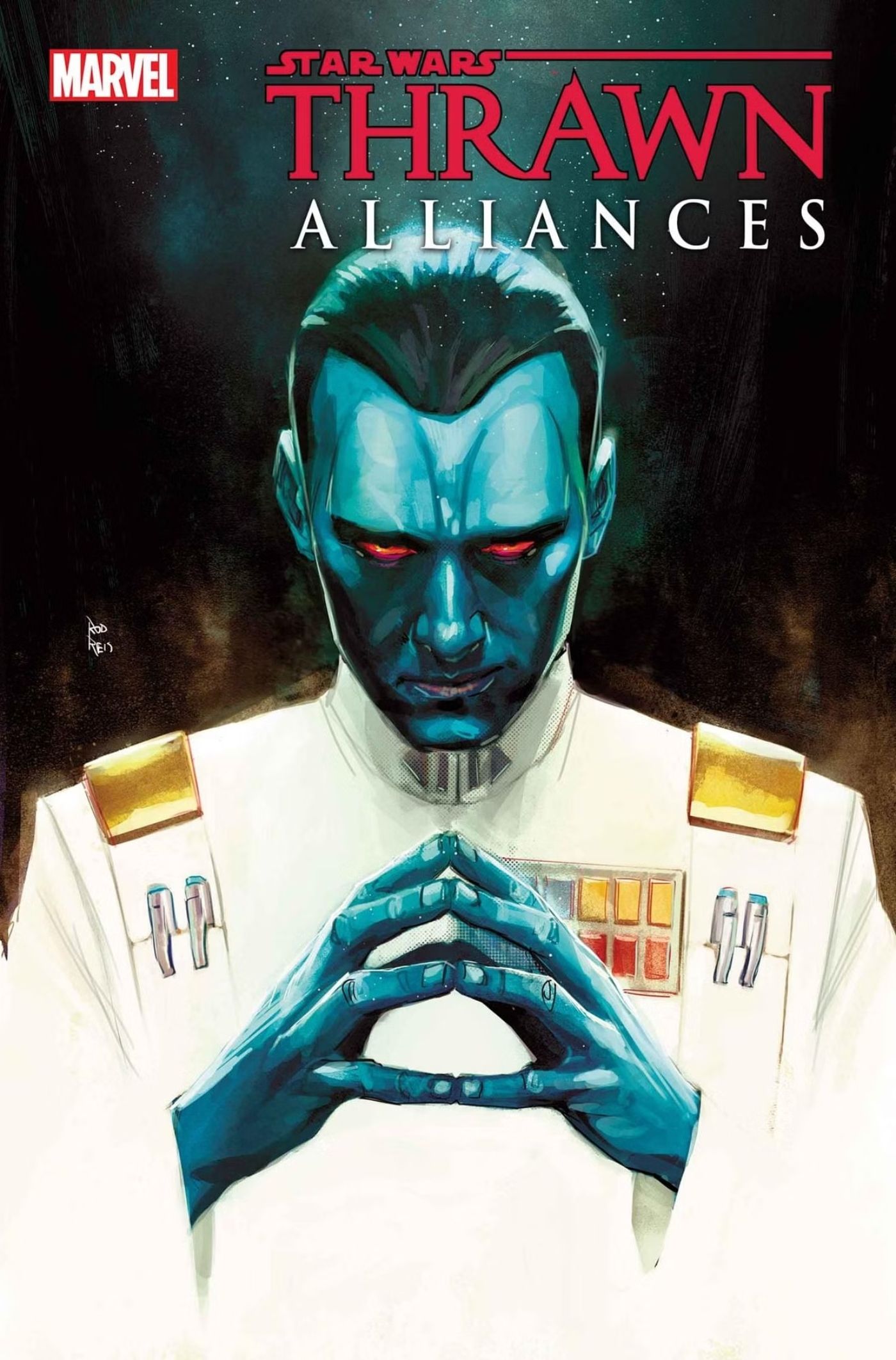 Star Wars: Thrawn - Capa de Alianças #3 com Thrawn.