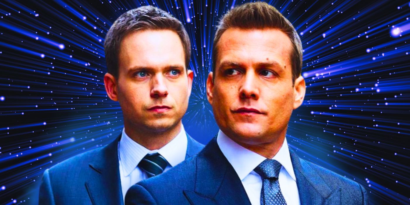 Custom image of Harvey Specter and Mike Ross in Suits