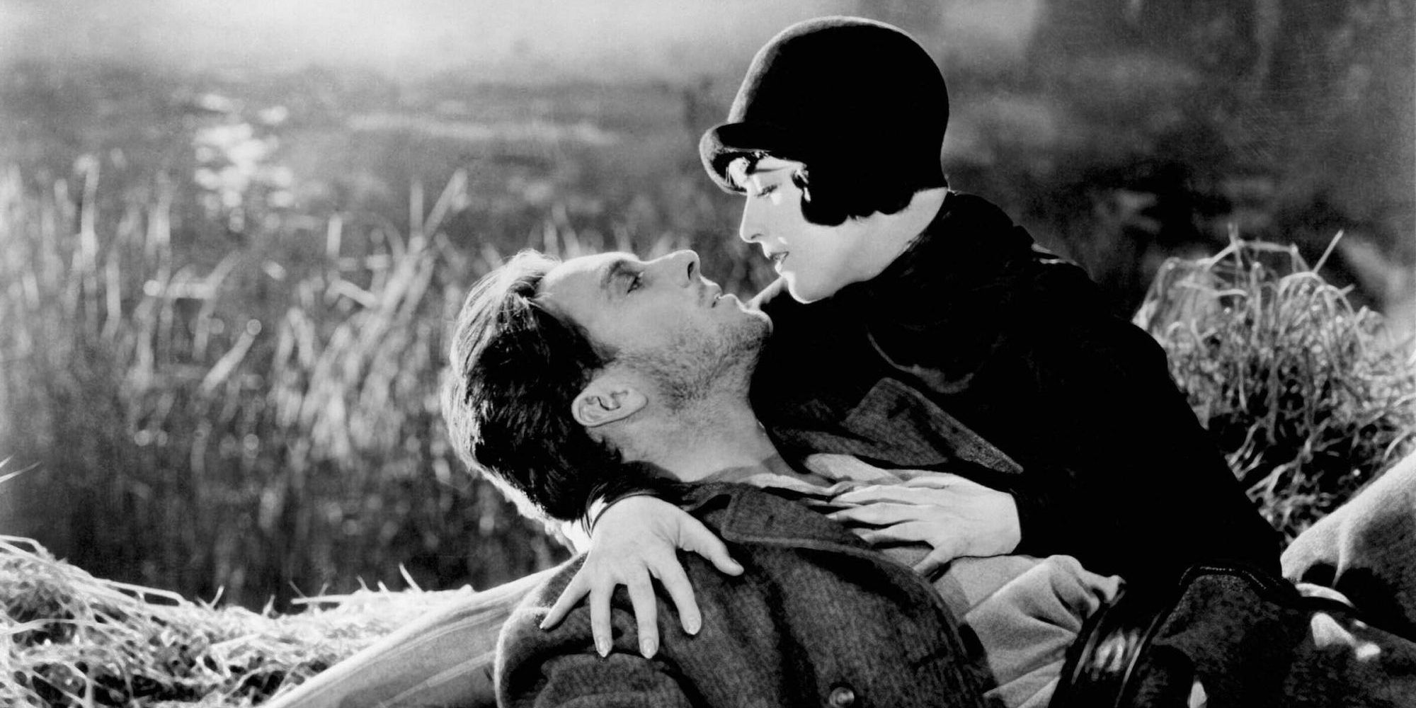 George O'Brien e Margaret Livingston em Sunrise (1927)