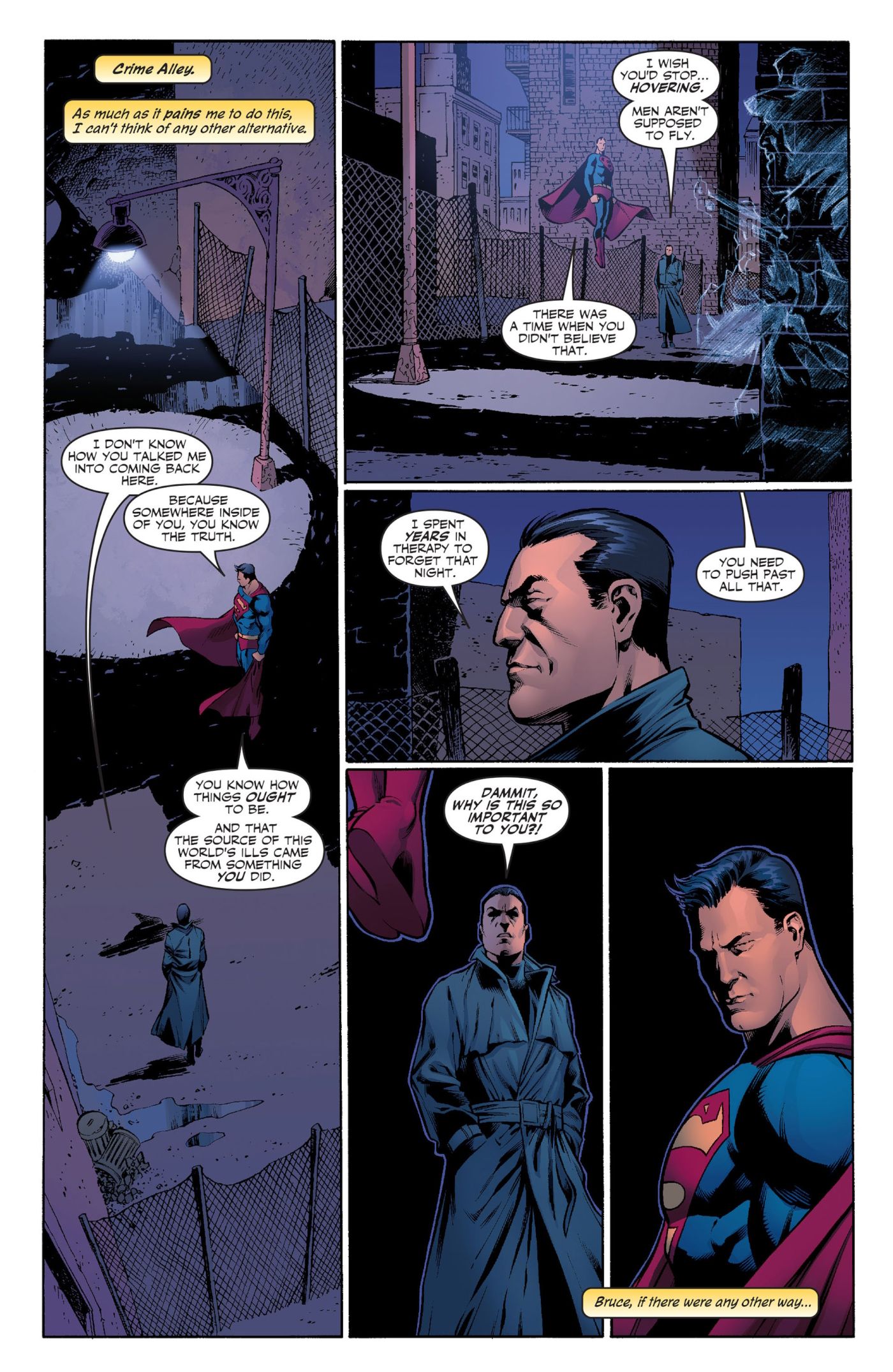 Superman/Batman #16, Superman traz uma linha do tempo alternativa de Bruce Wayne de volta ao Crime Ally