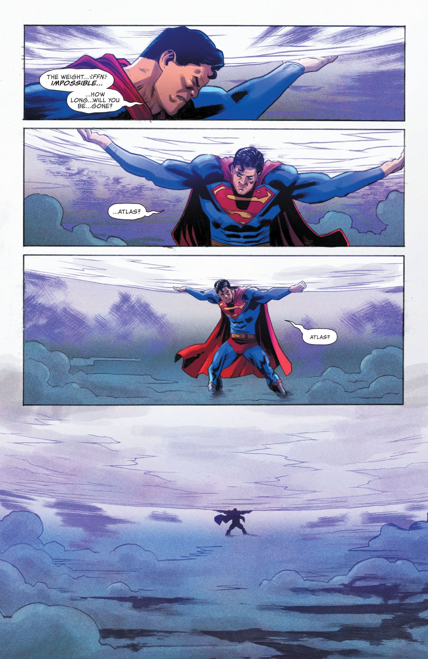 Superman Holds Up The Entirety Of Existence