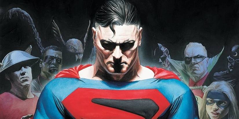 Superman in the Kingdom Come comic cover
