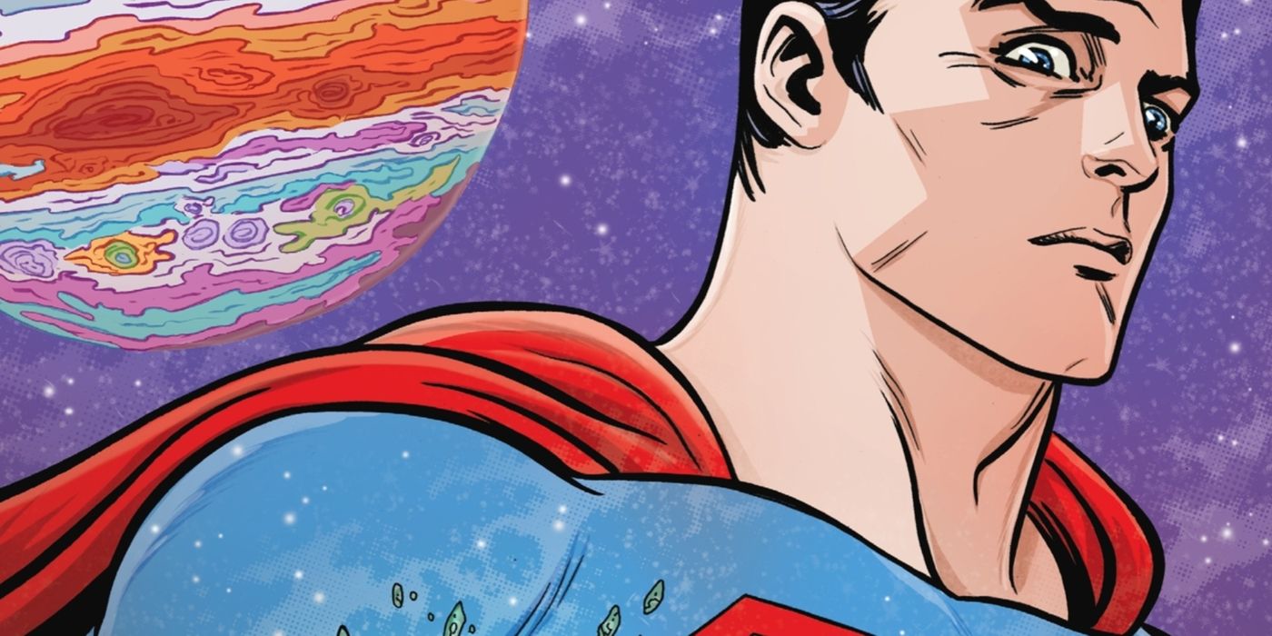 Superman Space Age Looking onto the World DC