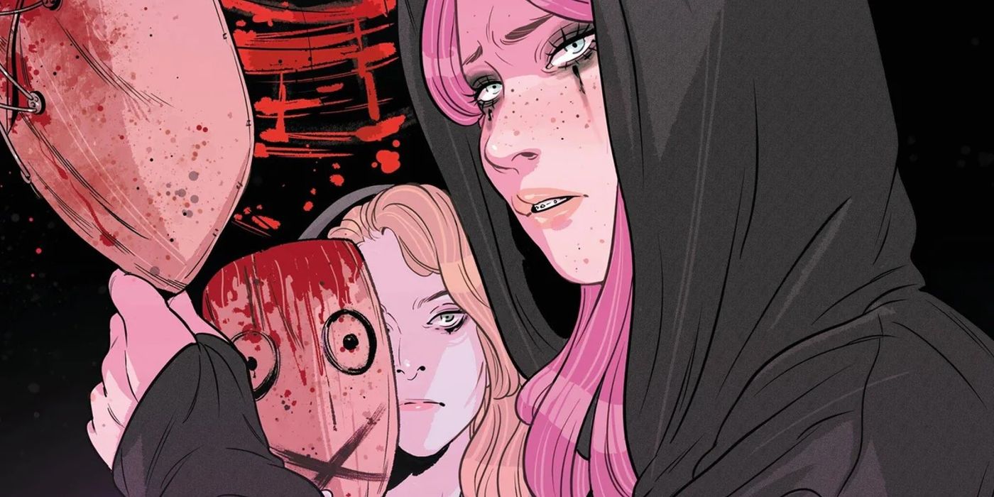Susie and Julie on Luana Vecchio's Variant Cover for Dead by Daylight #4