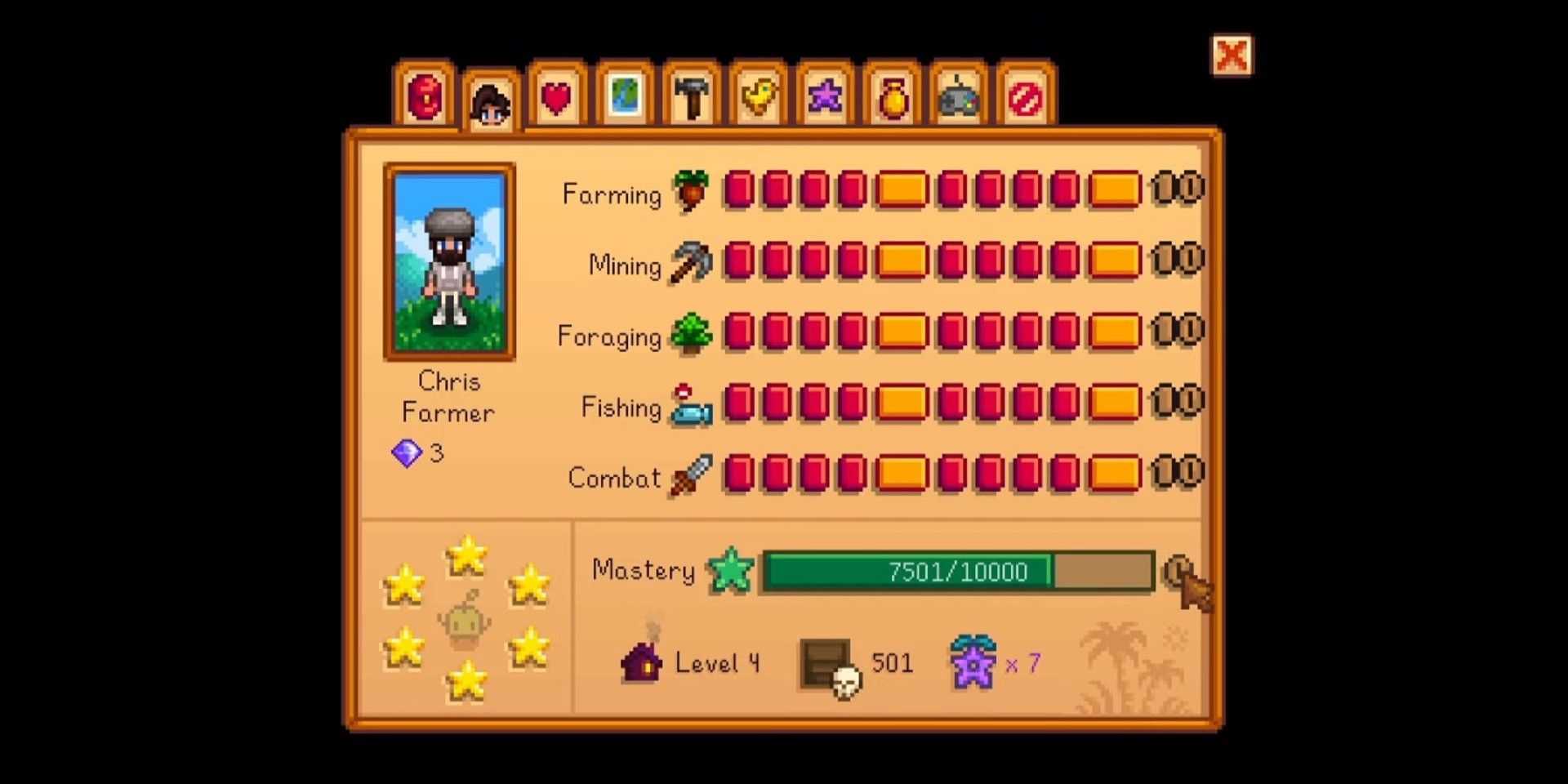 How To Unlock (& Use) Stardew Valley Mastery Points