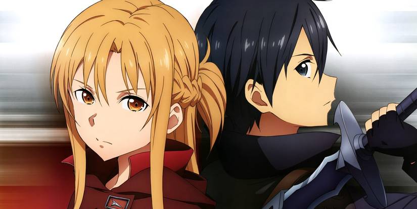 Sword Art Online the Movie Progressive - Aria of a Starless Night Kazuto and Asuna having each other's backs-1