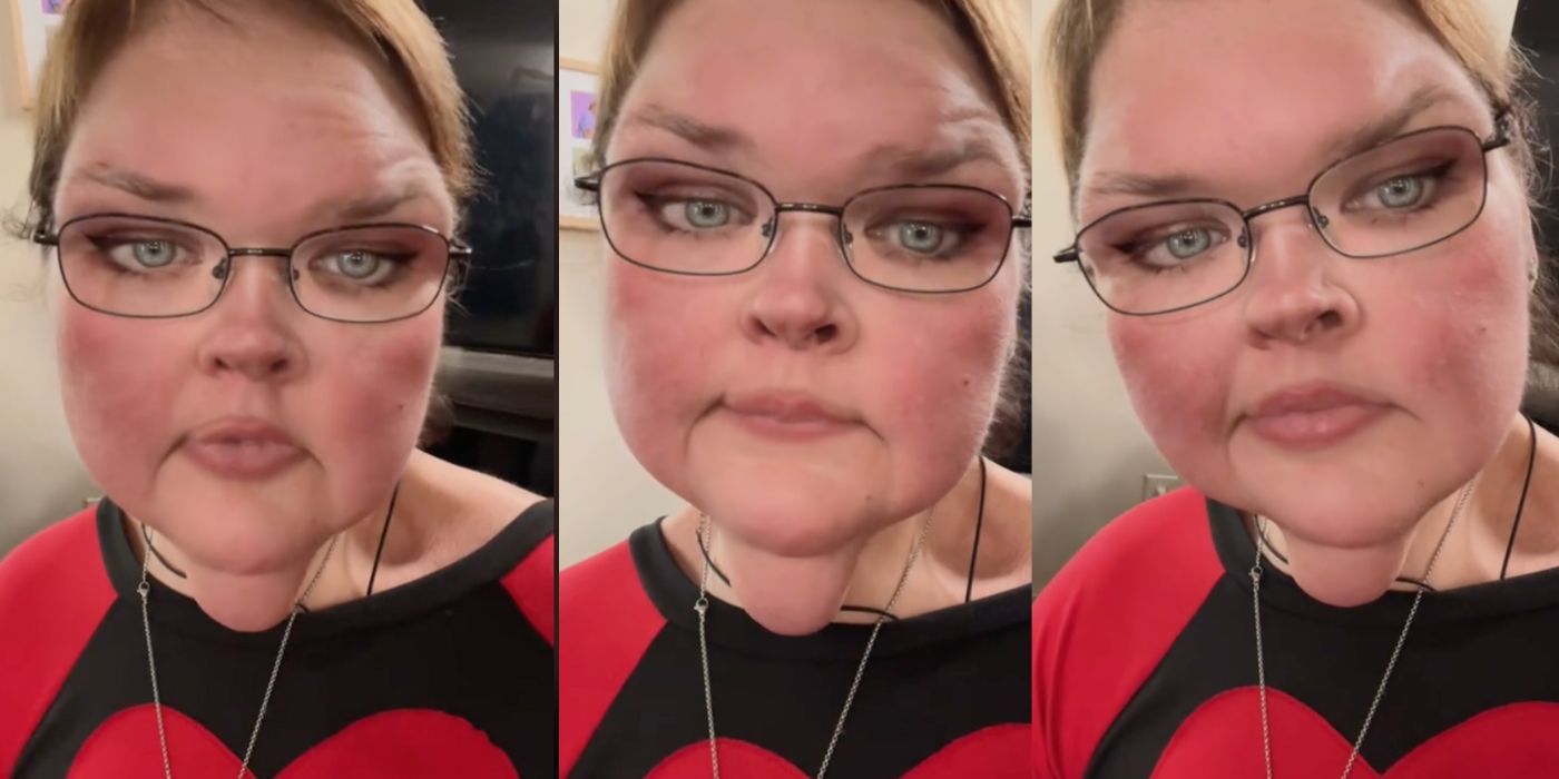 Tammy Slaton in 1000-Lb Sisters with extreme filters on TikTok