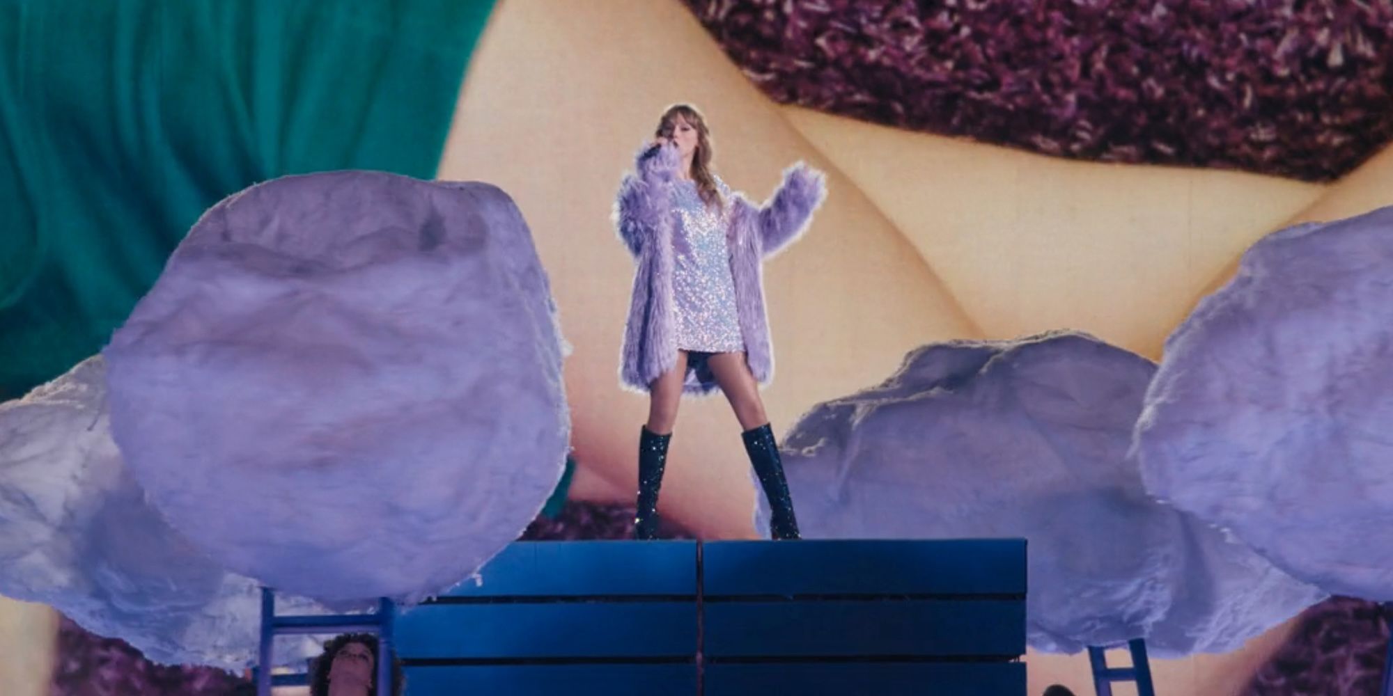 Taylor Swift performs Lavender Haze during the Eras Tour