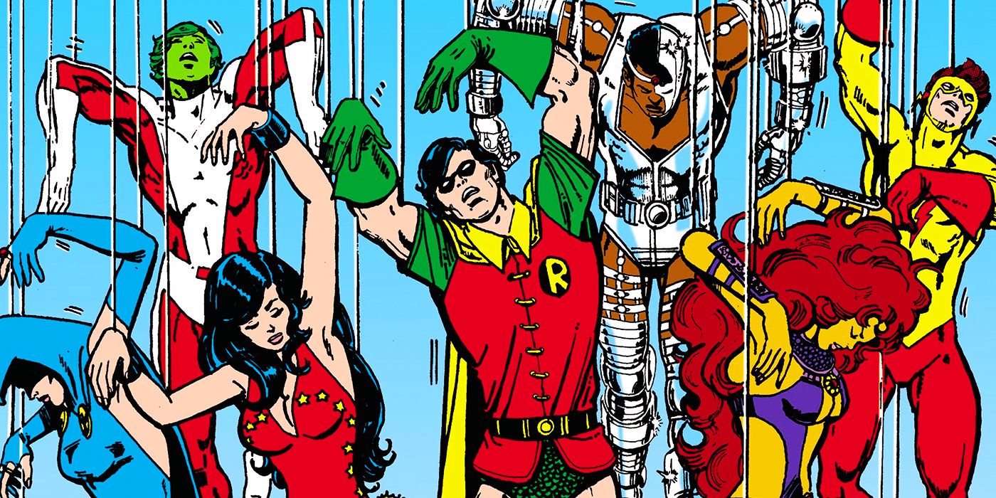 Jovens Titãs controlados pelo Titereiro na DC Comics