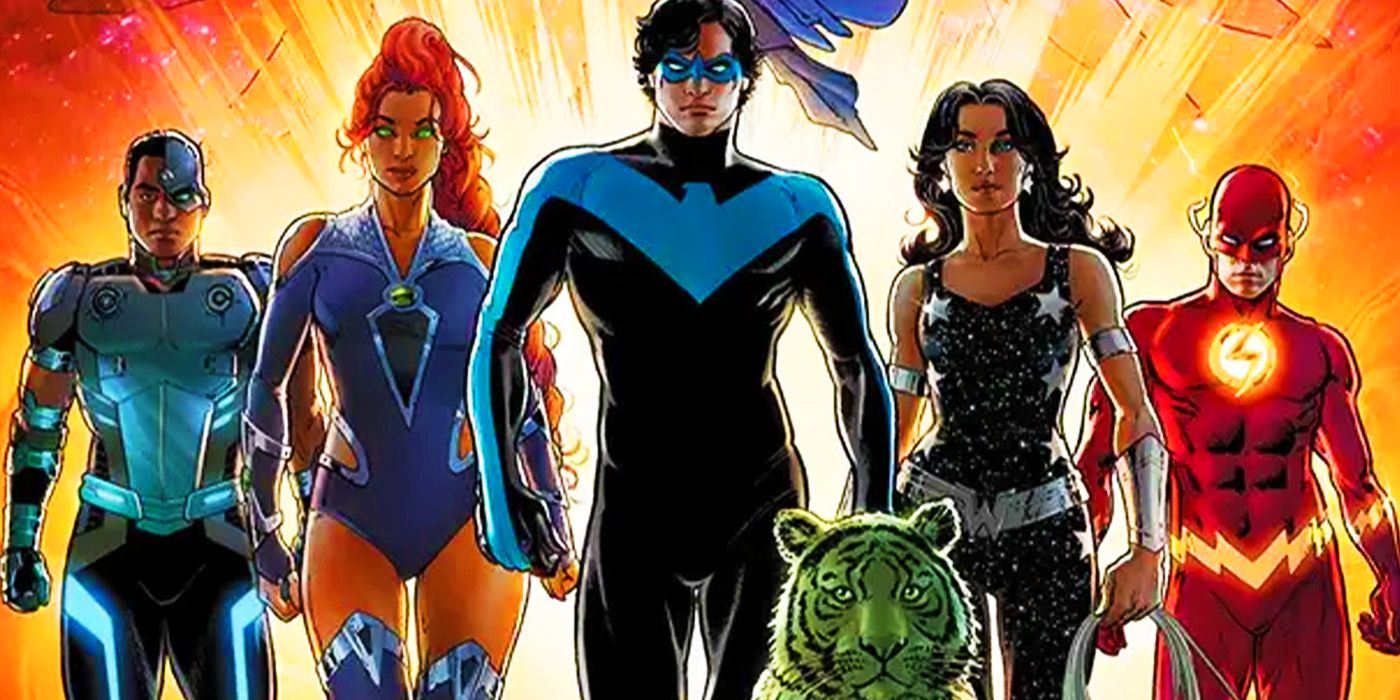 Teen Titans growing up in DC Comics