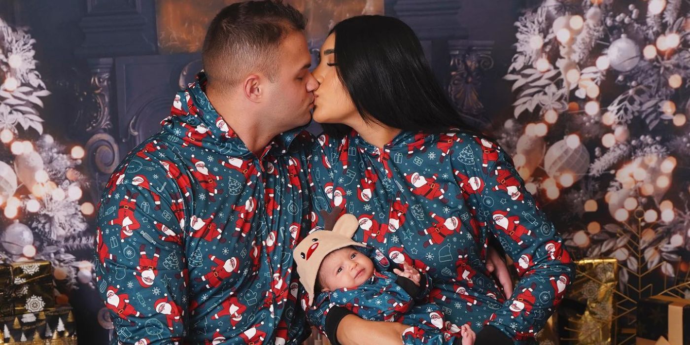 Patrick Mendes Baby Thaís Ramone 90 Day Fiancé Kissing - Thaís Ramone Has Healthy Skin A Month After Welcoming Her Baby - Thaís Ramone Has New Mommy Glow On Her Face
