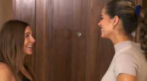 The Bachelor's Kelsey Anderson With The Golden Bachelor's Leslie Fhima