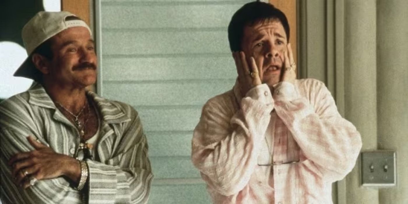 Nathan Lane and Robin Williams in The Birdcage