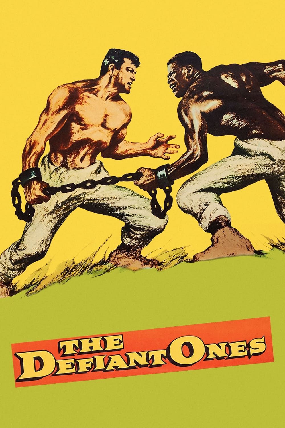 The Defiant Ones 1958 Movie Poster