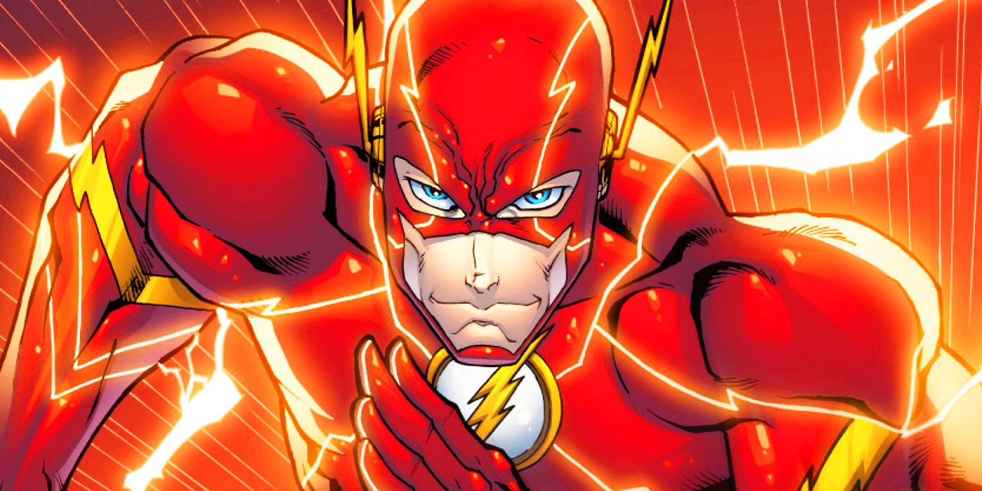 The Flash using the Speed Force in DC Comics