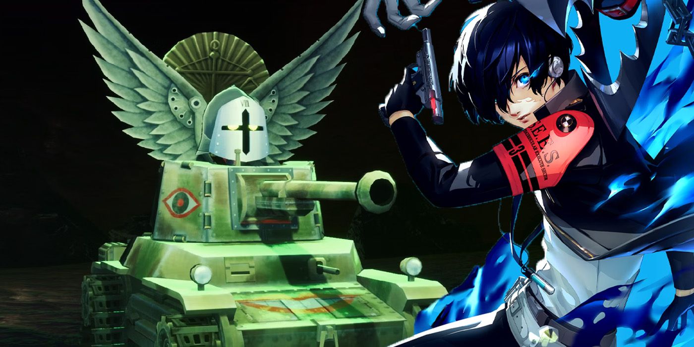 The Hero encounters a Justice Shadow In Persona 3 Reload