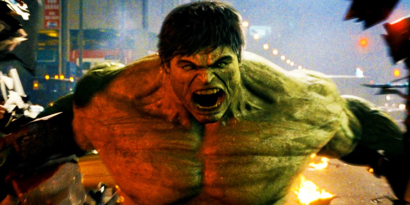 O Hulk lutando no Harlem em O Incrível Hulk