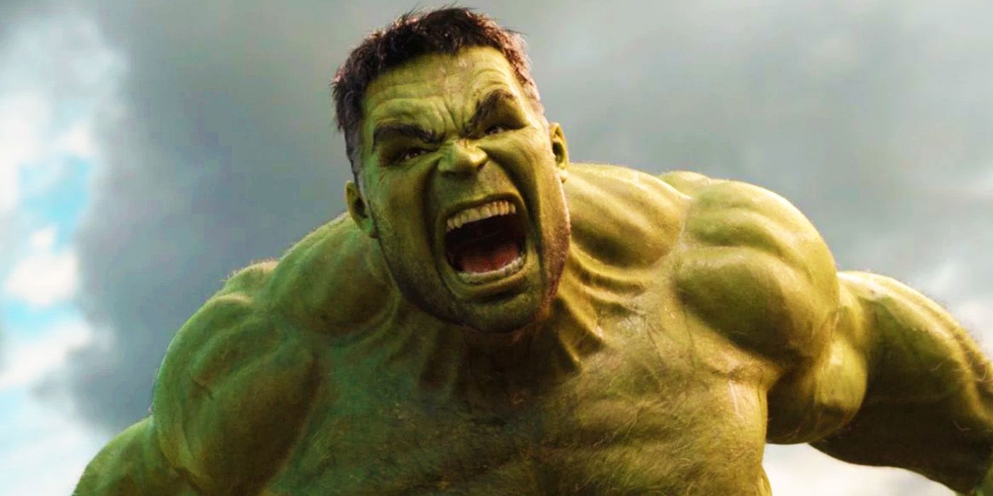 The Hulk fighting in Thor Ragnarok