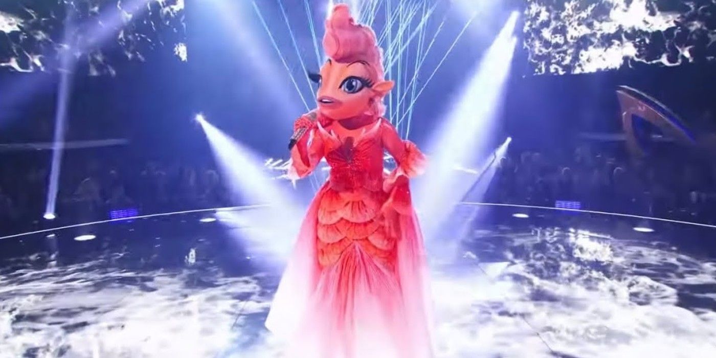 The Masked Singer Season 11 Goldfish Performing During Premiere Night
